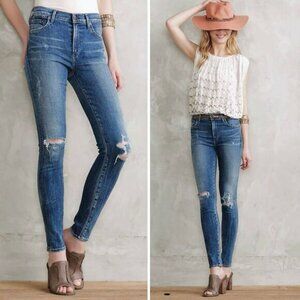 CITIZENS OF HUMANITY Rocket High Rise Skinny Jean Size 26 Cripsy Blue